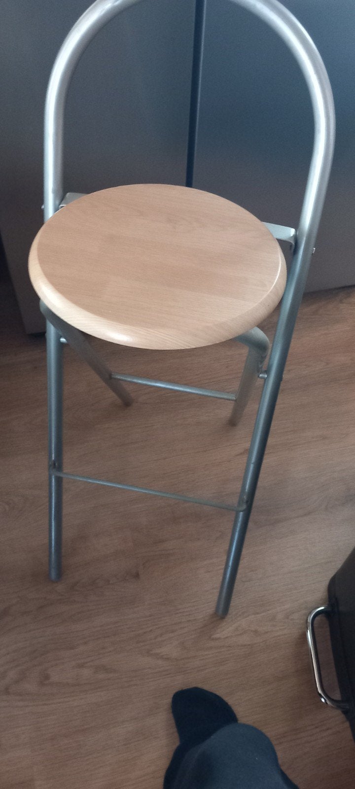 Bankkruk, Huis en Inrichting, Barkrukken, 1 kruk, Ophalen, Zo goed als nieuw, 60 tot 90 cm