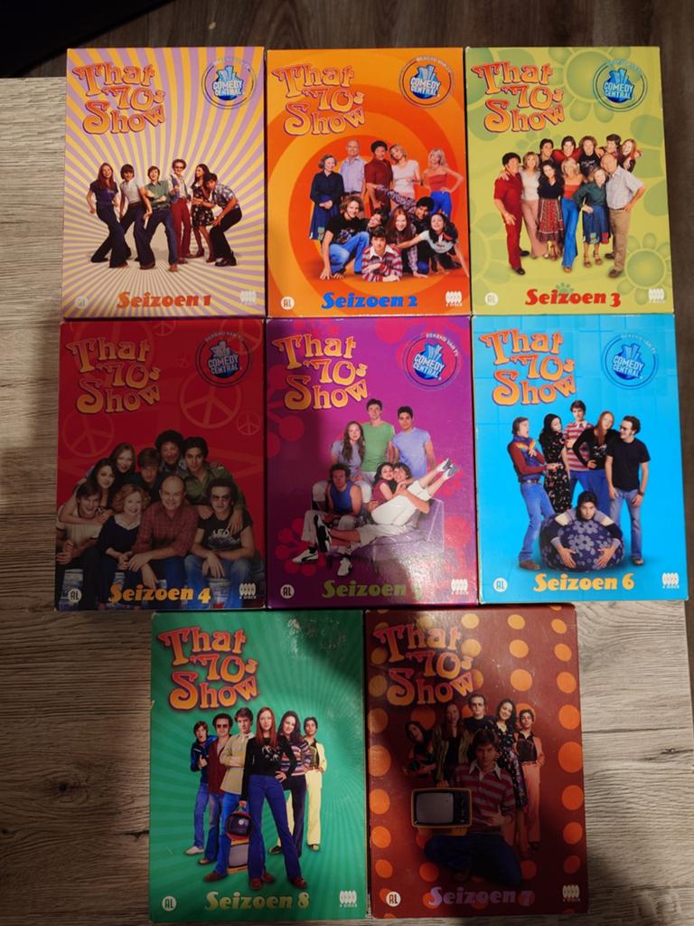 That 70' Show DvDs S1 tm S8 Met NLO, Cd's en Dvd's, Dvd's | Tv en Series, Ophalen of Verzenden