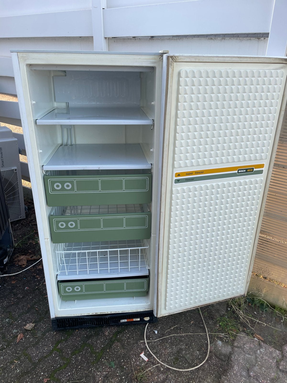 Bosch Super Freezer - Vriezer met veel ruimte, Ophalen, Gebruikt, 200 liter of meer, 60 cm of meer