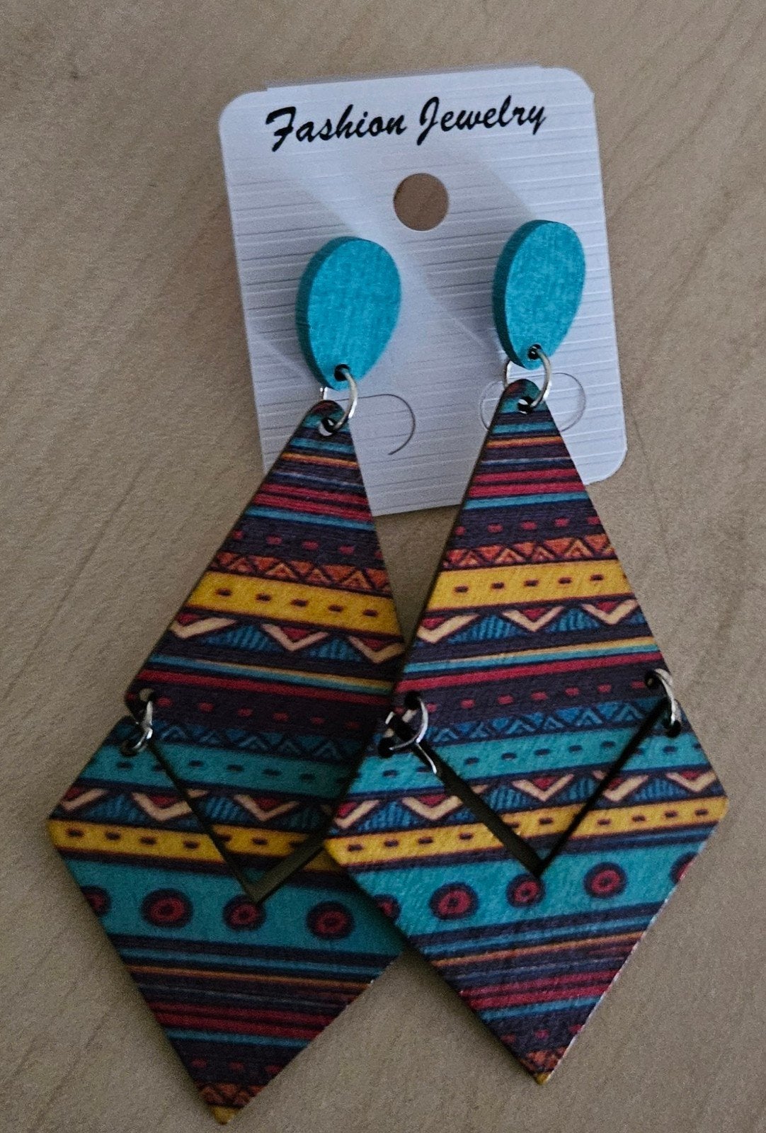 oorbellen, Sieraden, Tassen en Uiterlijk, Oorbellen, Ophalen of Verzenden, Nieuw, Bruin, Overige materialen