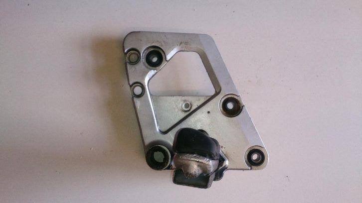 Suzuki GSX1100F schetsplaat voetsteun rechtsvoor GSX1100 gsx, Motoren, Ophalen of Verzenden, Gebruikt