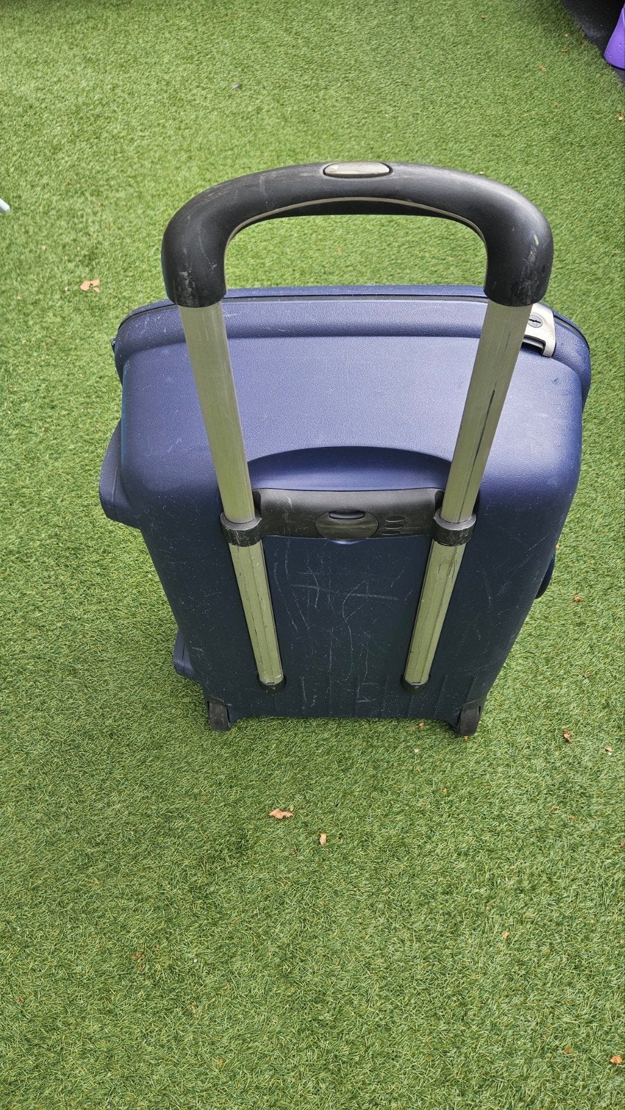 Samsonite koffer - Blauw - Gebruikt, Sieraden, Tassen en Uiterlijk, Koffers, Ophalen, Wieltjes, Gebruikt, Hard kunststof