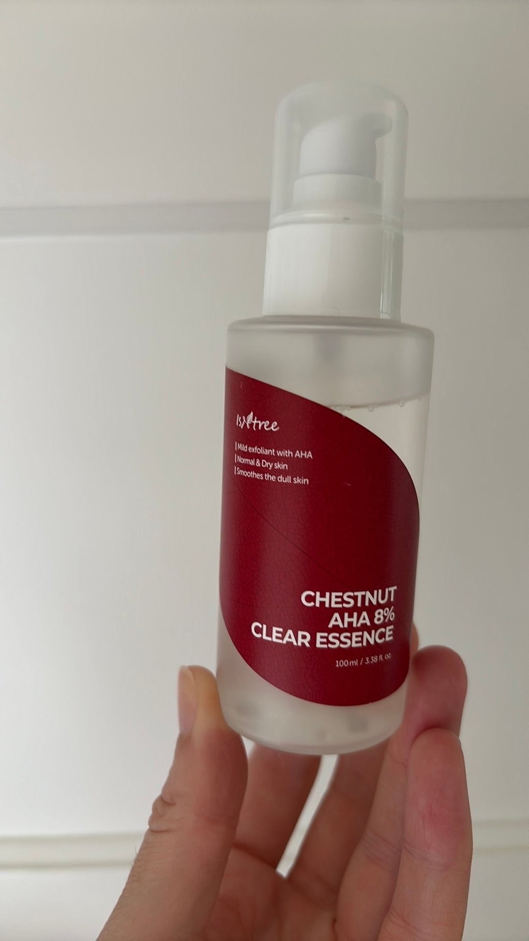 Isntree toner/ exfoliant, Ophalen of Verzenden, Gebruikt, Gehele gezicht, Verzorging