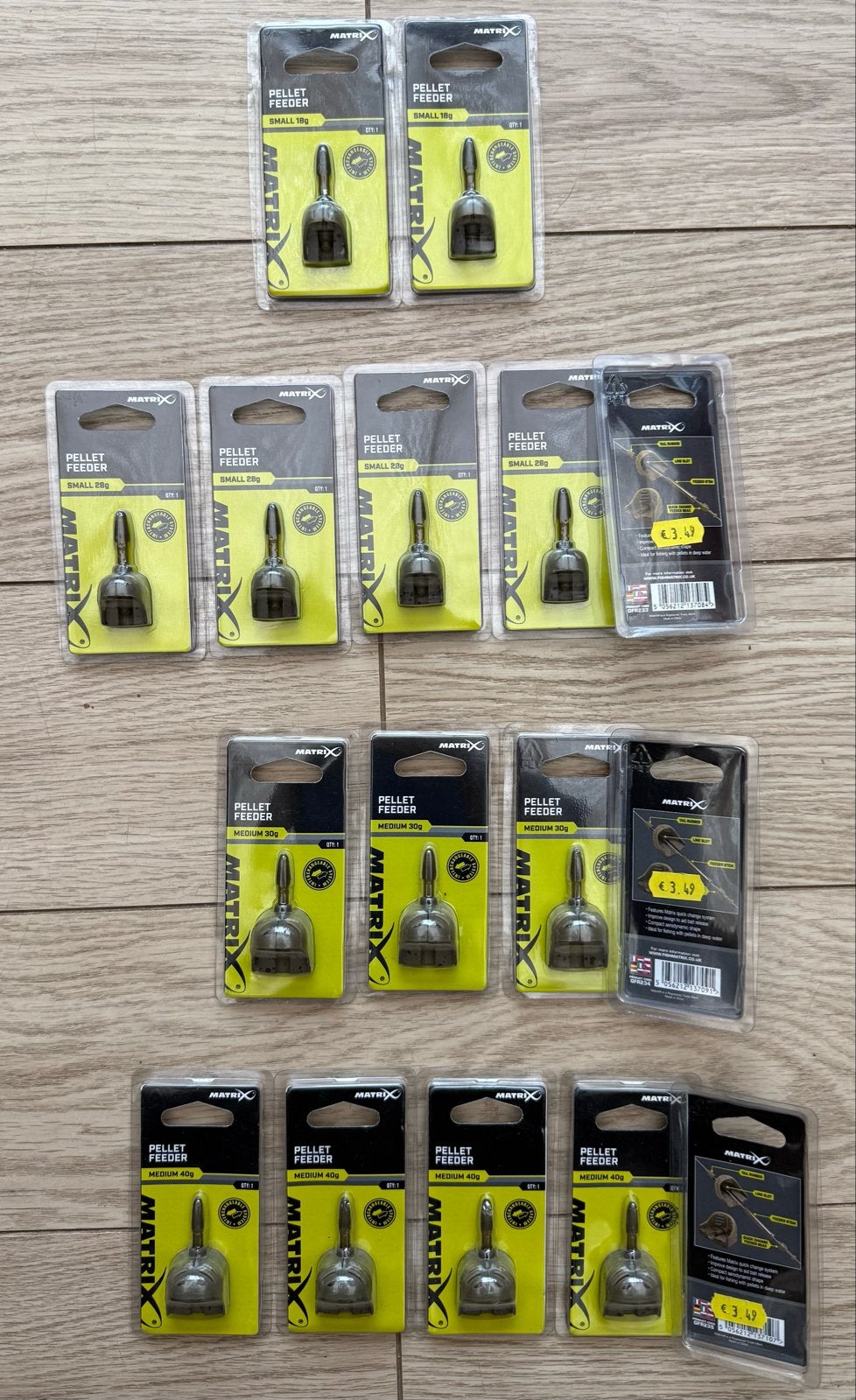 ‼️Matrix In-Line Pellet Feeders - Diverse maten (nieuw)‼️, Watersport en Boten, Ophalen of Verzenden, Nieuw, Overige typen