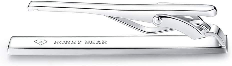 HONEY BEAR Heren Initial Alfabet Letter H Stropdas Clip Bar, Ophalen of Verzenden, Nieuw