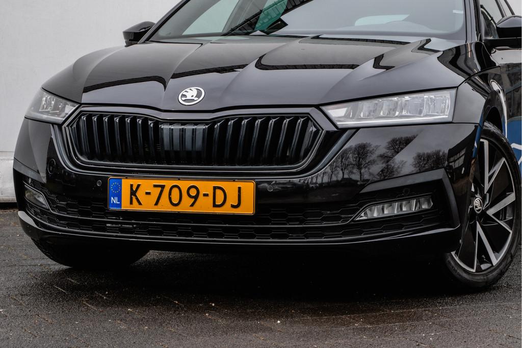 Skoda Octavia Combi 1.0 e-TSI Sport Business Sportstoelen/ V, Gebruikt, Met garantie (alle), Hybride Elektrisch/Benzine, 3 cilinders