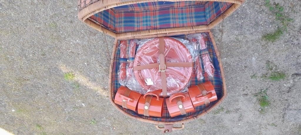 Picknickmand, Ophalen, Gebruikt