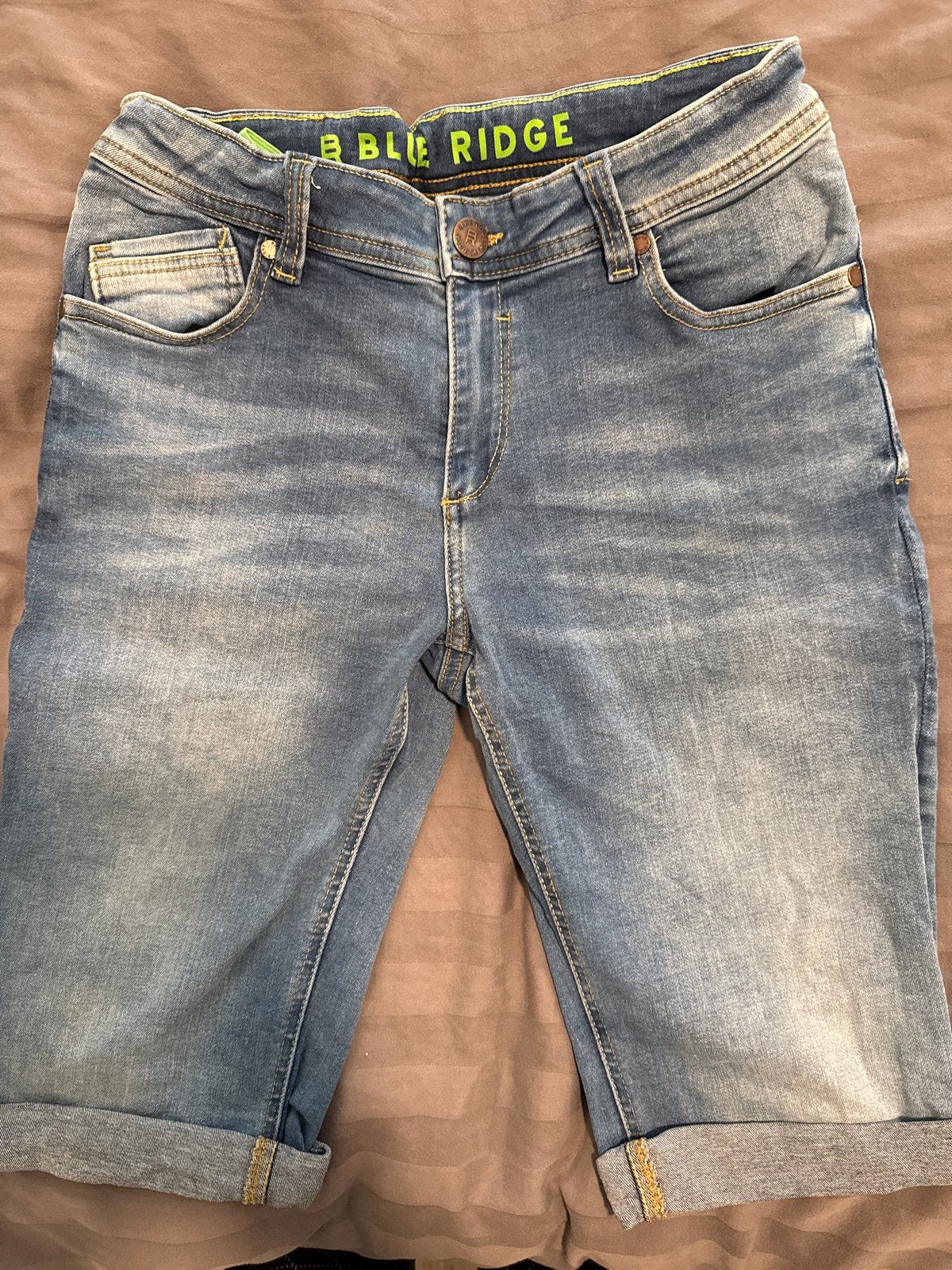 Blue Ridge spijkerbroek shorts maat 158, Ophalen of Verzenden, Gedragen, Blauw, W32 (confectie 46) of kleiner