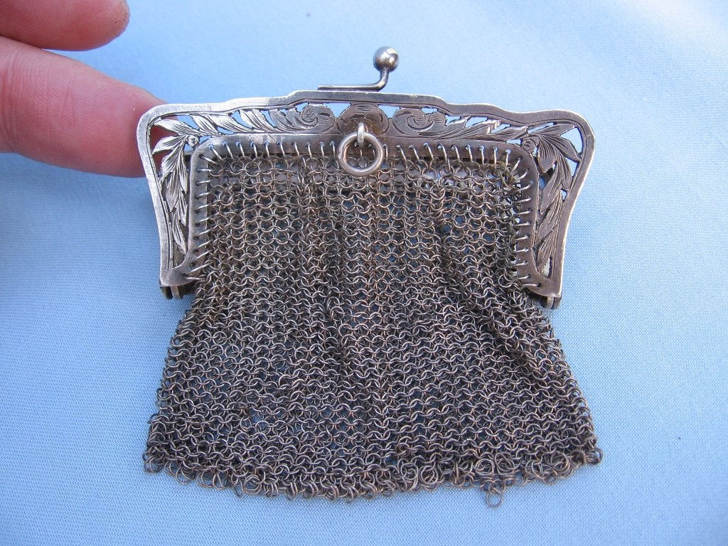 Tasje of beursje van ringen - ca. 1900, Ophalen of Verzenden