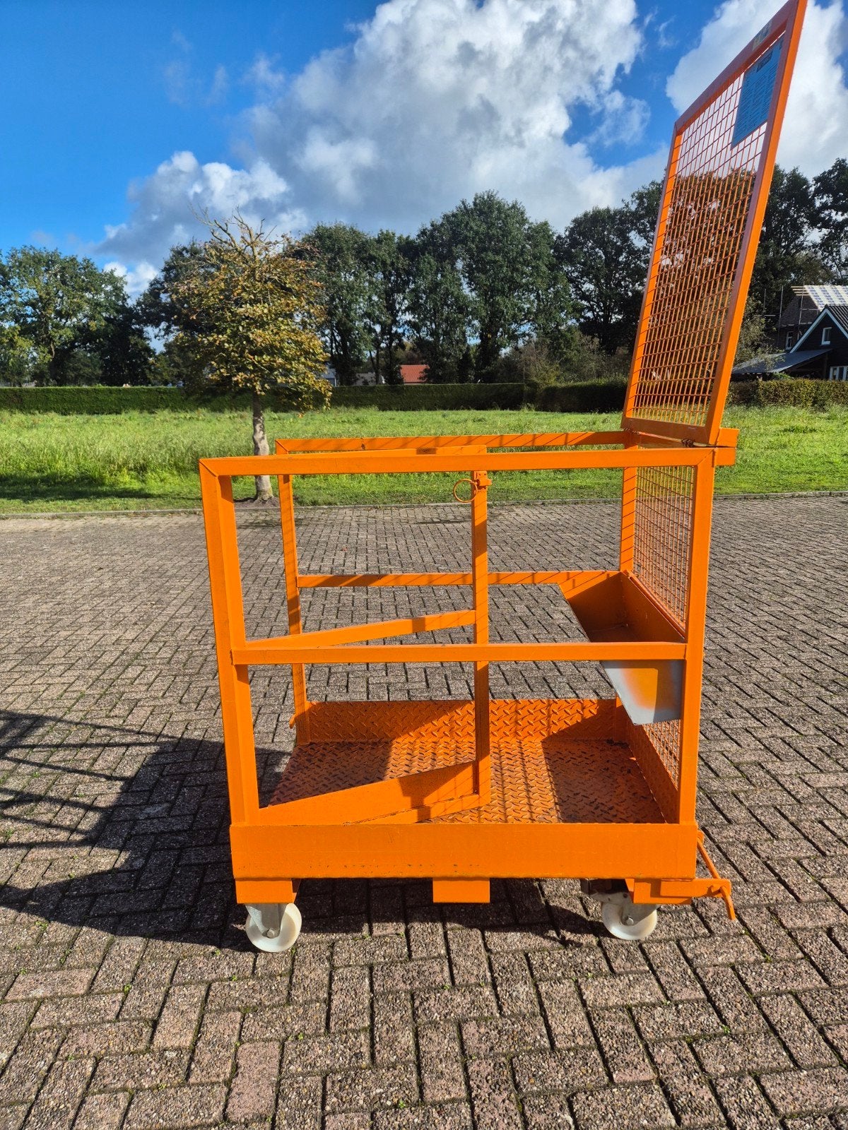 Eurocraft Manbak met Gereedschapsbak - Zo goed als nieuw, Ophalen of Verzenden