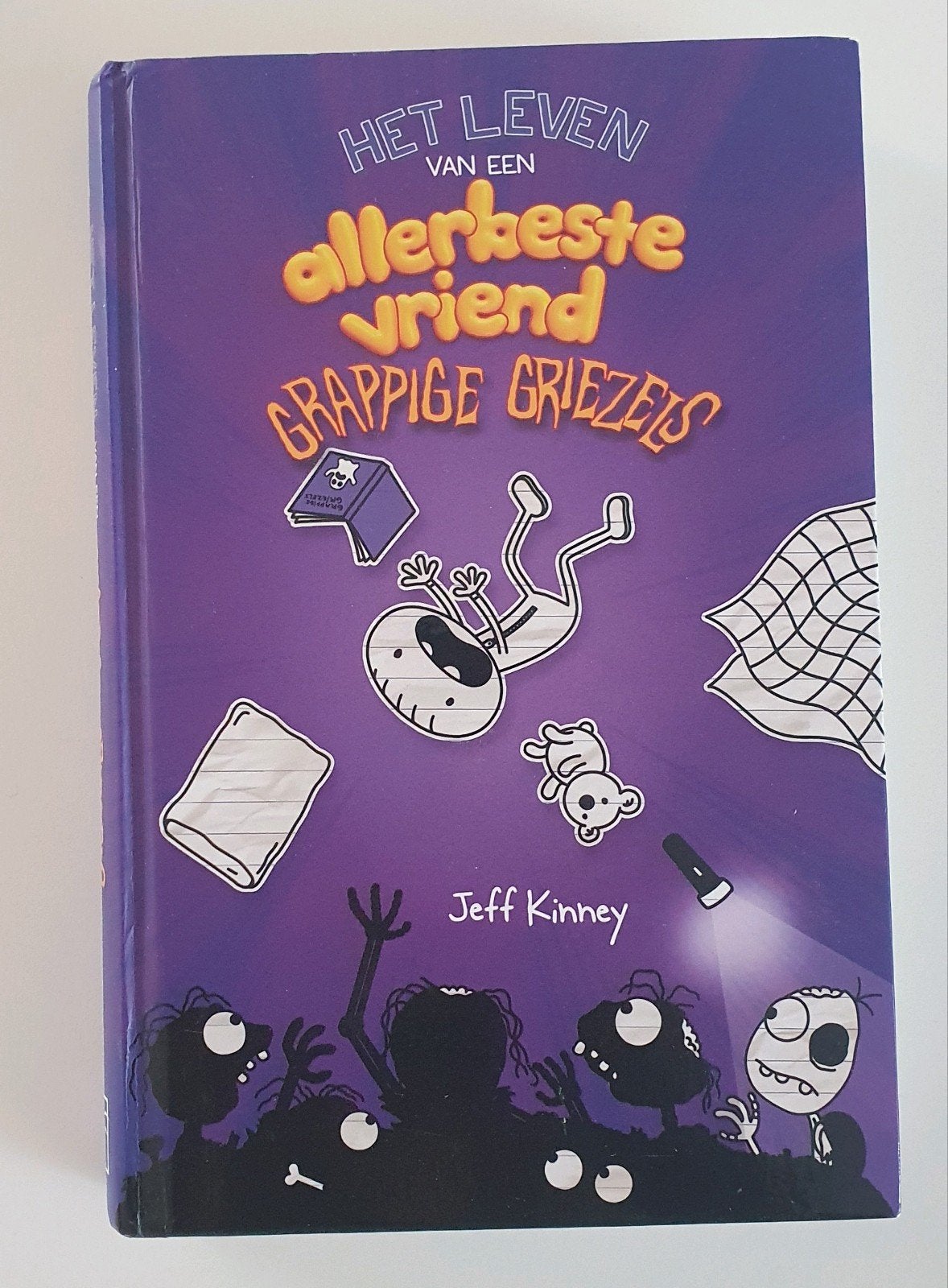 Jeff Kinney - Grappige griezels, Jeff Kinney, Fictie algemeen, Ophalen of Verzenden, Zo goed als nieuw
