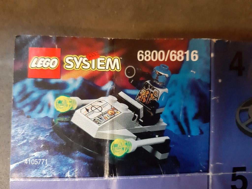 vintage LEGO system 6800/6816, Kinderen en Baby's, Speelgoed | Duplo en Lego, Gebruikt, Lego, Complete set, Compleet, Overige thema's