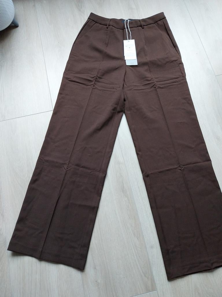 Nieuwe bruine Norfy broek, Kleding | Dames, Maat 38/40 (M), Bruin, Nieuw, Ophalen of Verzenden