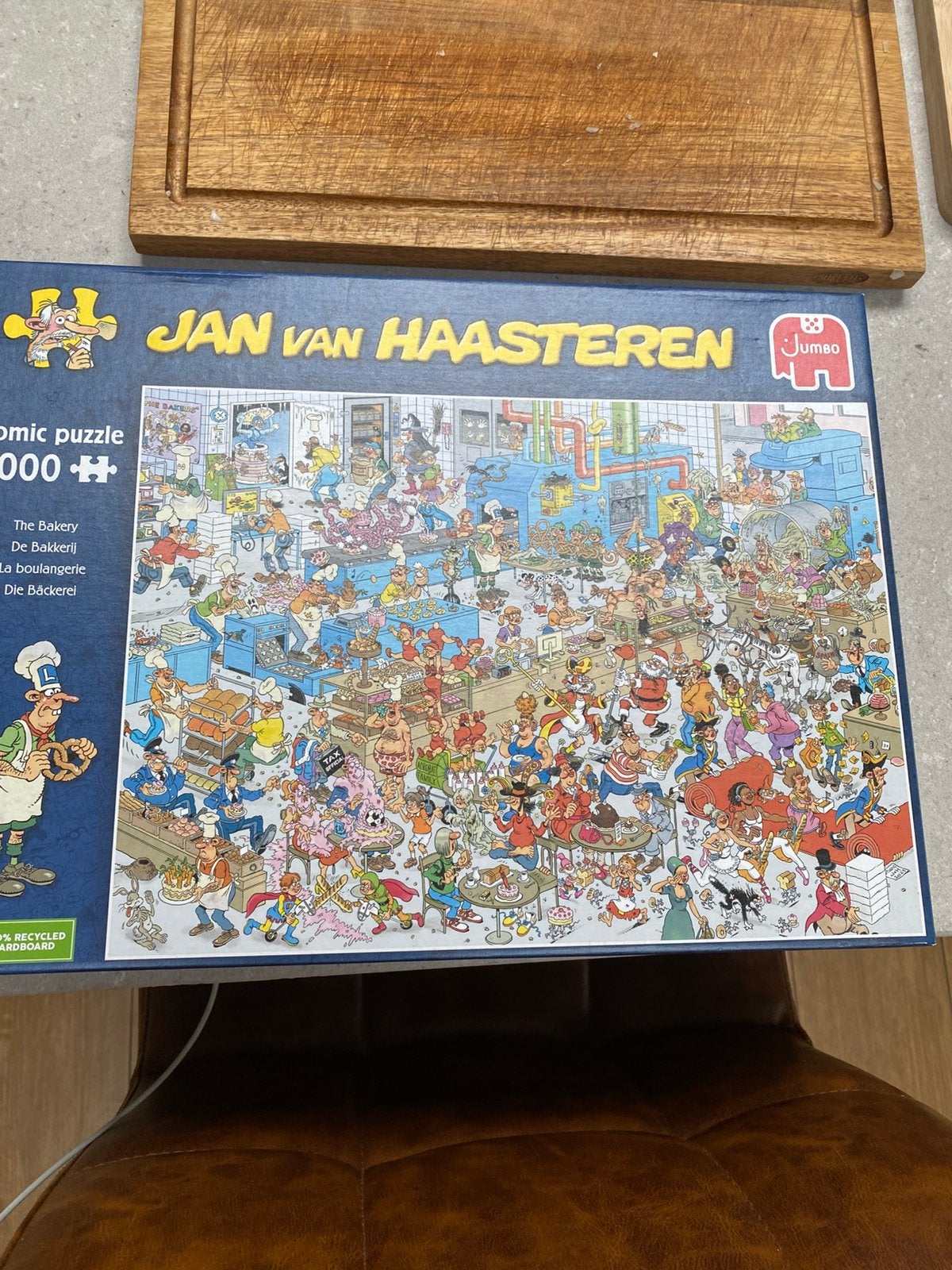 De bakkerij Jan van Haasteren, Hobby en Vrije tijd, Ophalen, 500 t/m 1500 stukjes, Zo goed als nieuw, Legpuzzel