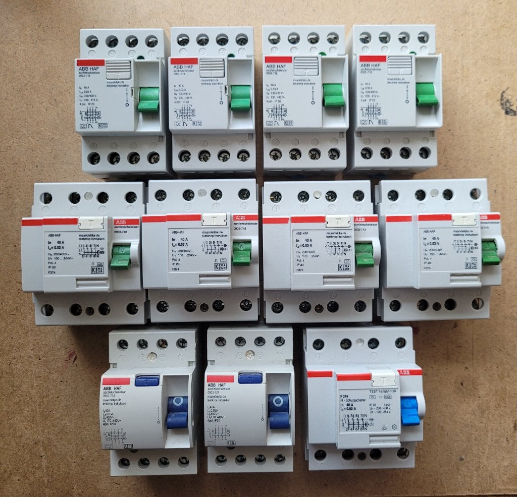 ABB 3 fase aardlekschakelaar, Ophalen of Verzenden, Gebruikt, ABB, Overige typen