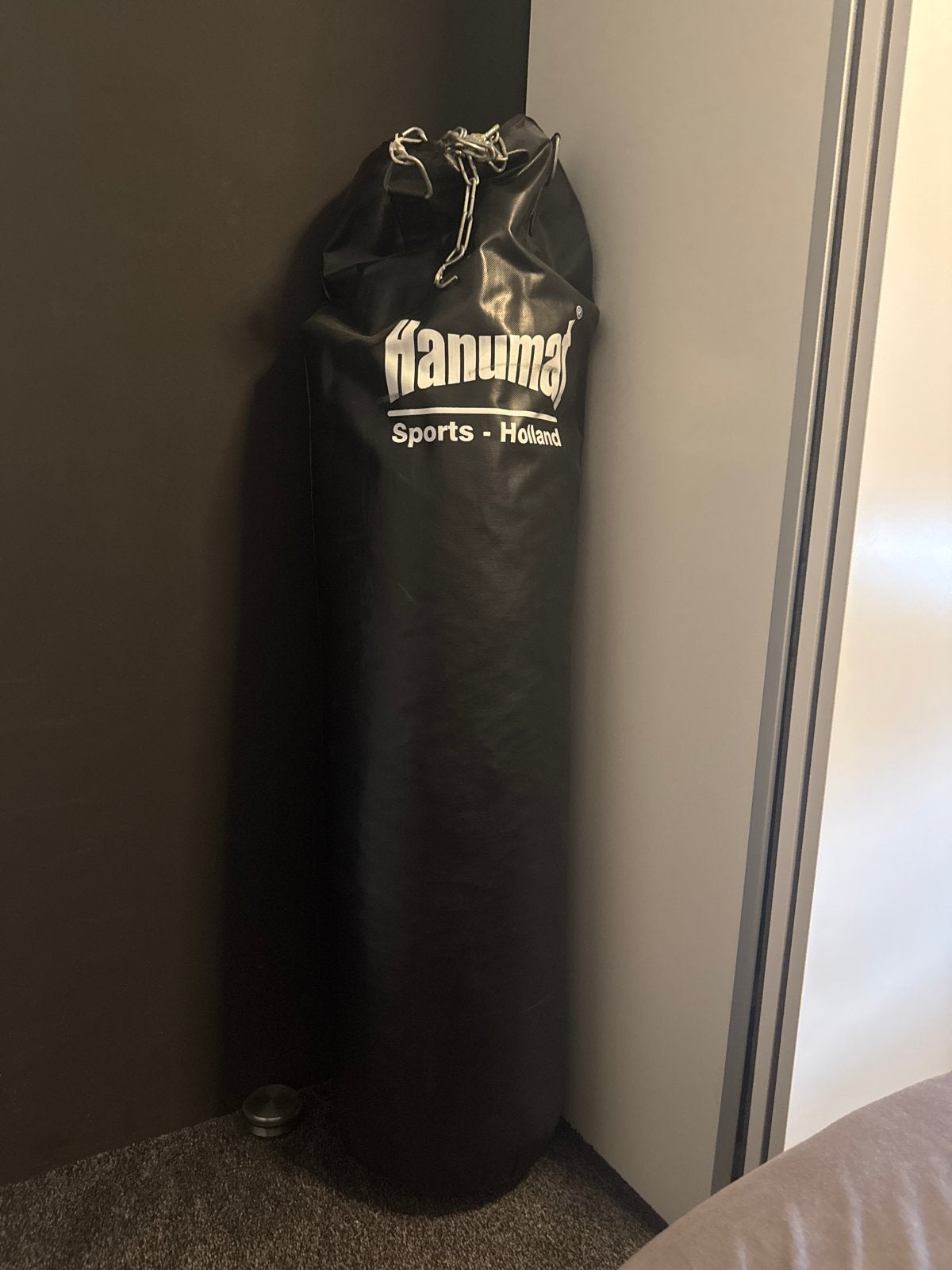 Hanuman Bokszak met Plafondbevestiging, Ophalen, Gebruikt, Bokszak