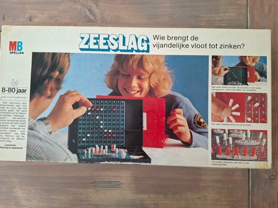 Zeeslag spel, Ophalen of Verzenden, Zo goed als nieuw
