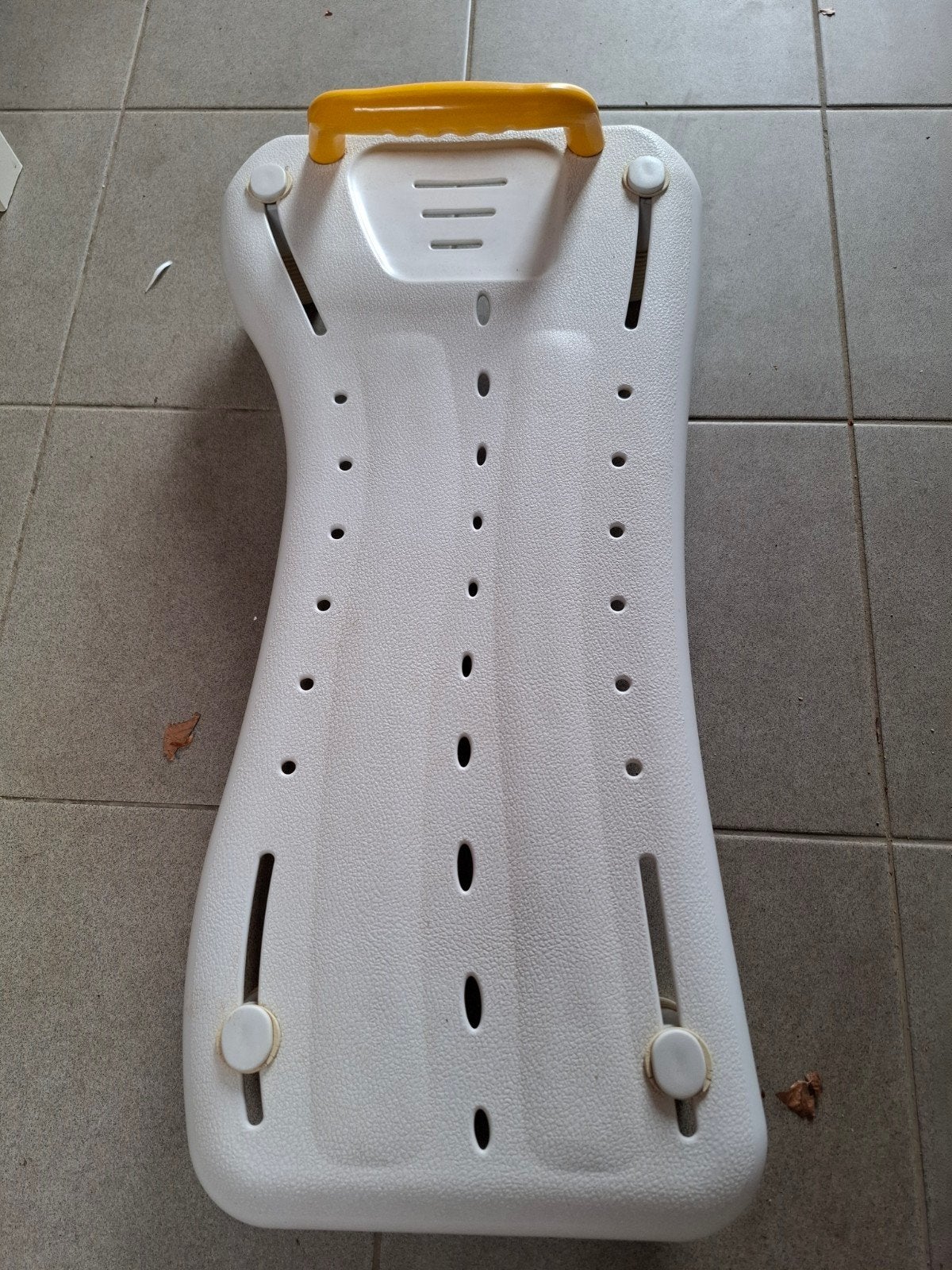 Badplank, Ophalen, Wit