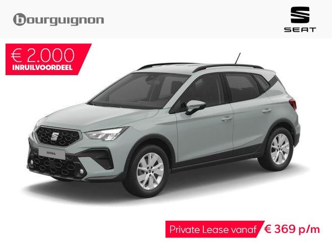 SEAT Arona Reference 1.0 TSI 95 PK | Parkeersensoren | Cruis, Auto's, Seat, Voorwielaandrijving, Stof, 95 pk, Parkeersensor