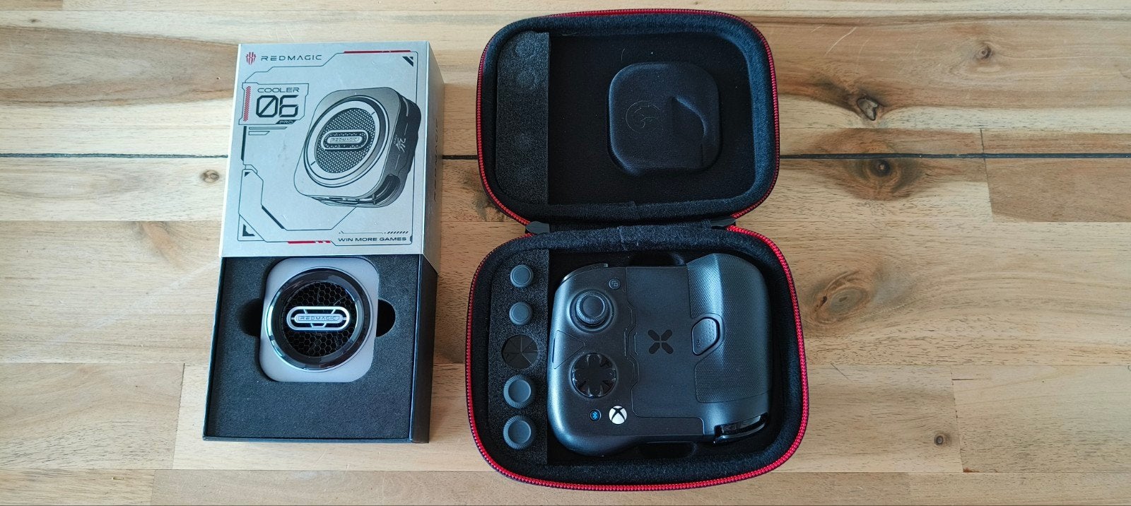 GameSir X4 Aileron Controller + Red Magic Cooler 06 Pro, Ophalen of Verzenden