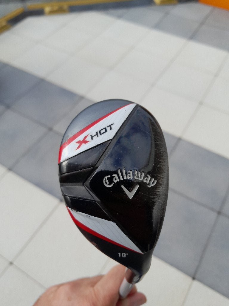 Callaway XHot Pro Hybride 18 Graden Rechts Heren Regular, Ophalen of Verzenden, Gebruikt, Club, Callaway