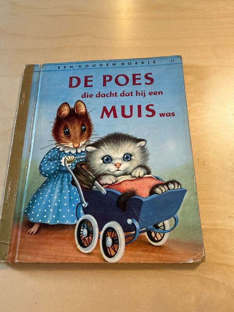 Gouden Boekje: De poes die dacht dat hij een muis was (Vinta, Boeken, Kinderboeken | Jeugd | onder 10 jaar, Gelezen, Sprookjes