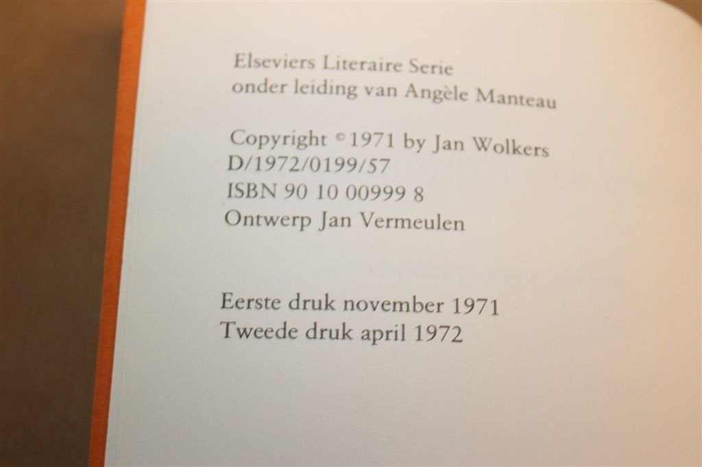 Groeten van Rottumerplaat — Jan Wolkers met Foto s 1972, Boeken, Ophalen of Verzenden, Gelezen