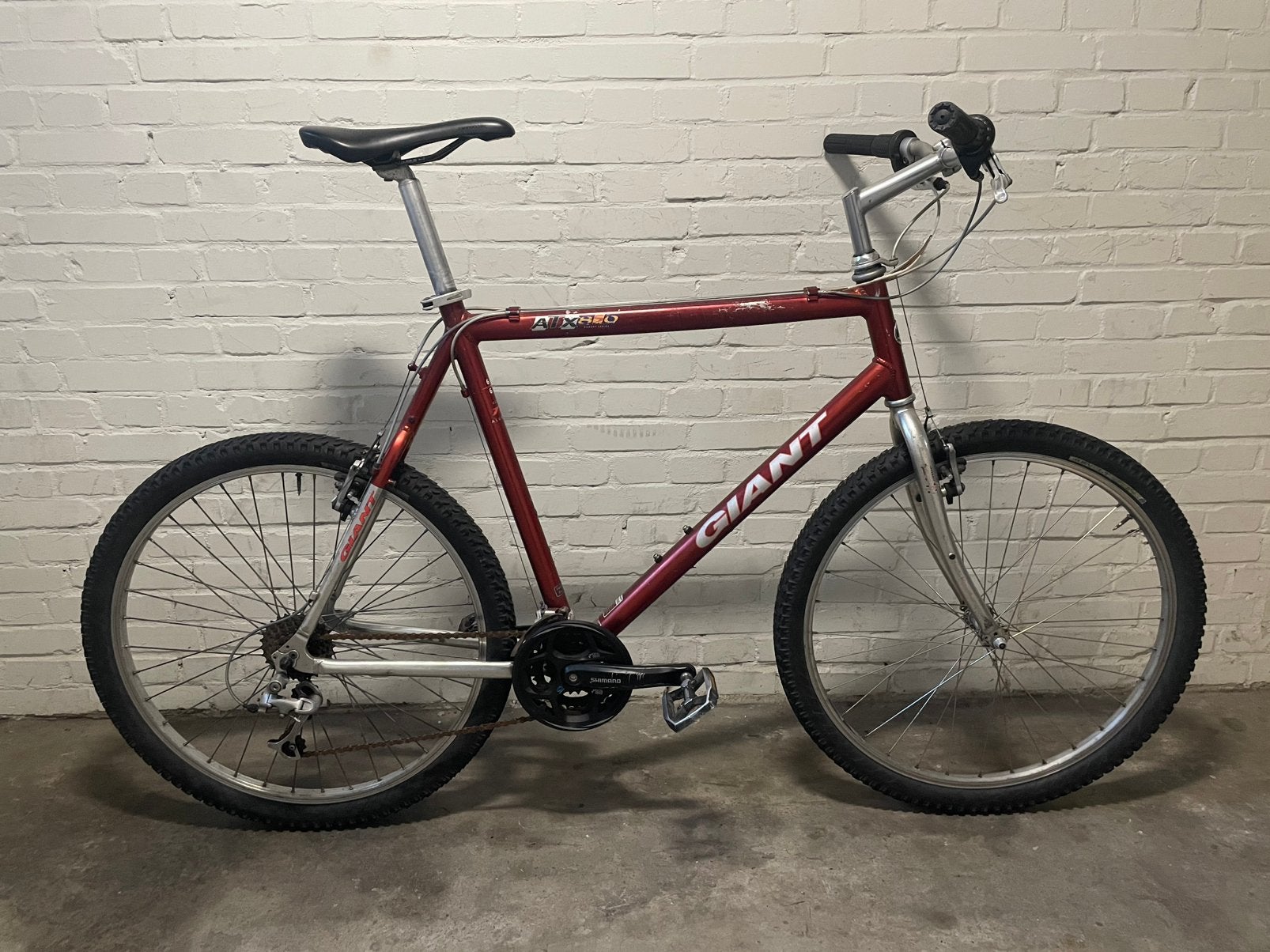 Giant atx850 26 inch mtb atb mountainbike, Ophalen, Gebruikt, 26 inch, Velgrem