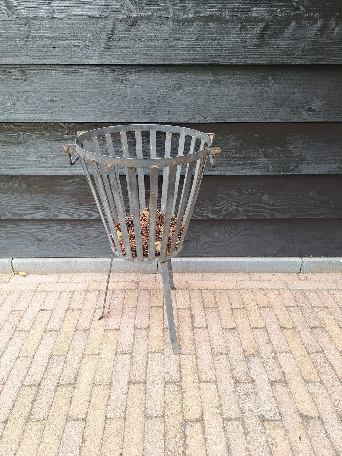 Vuurkorf 35 cm, Ophalen, Zo goed als nieuw, Vuurkorf