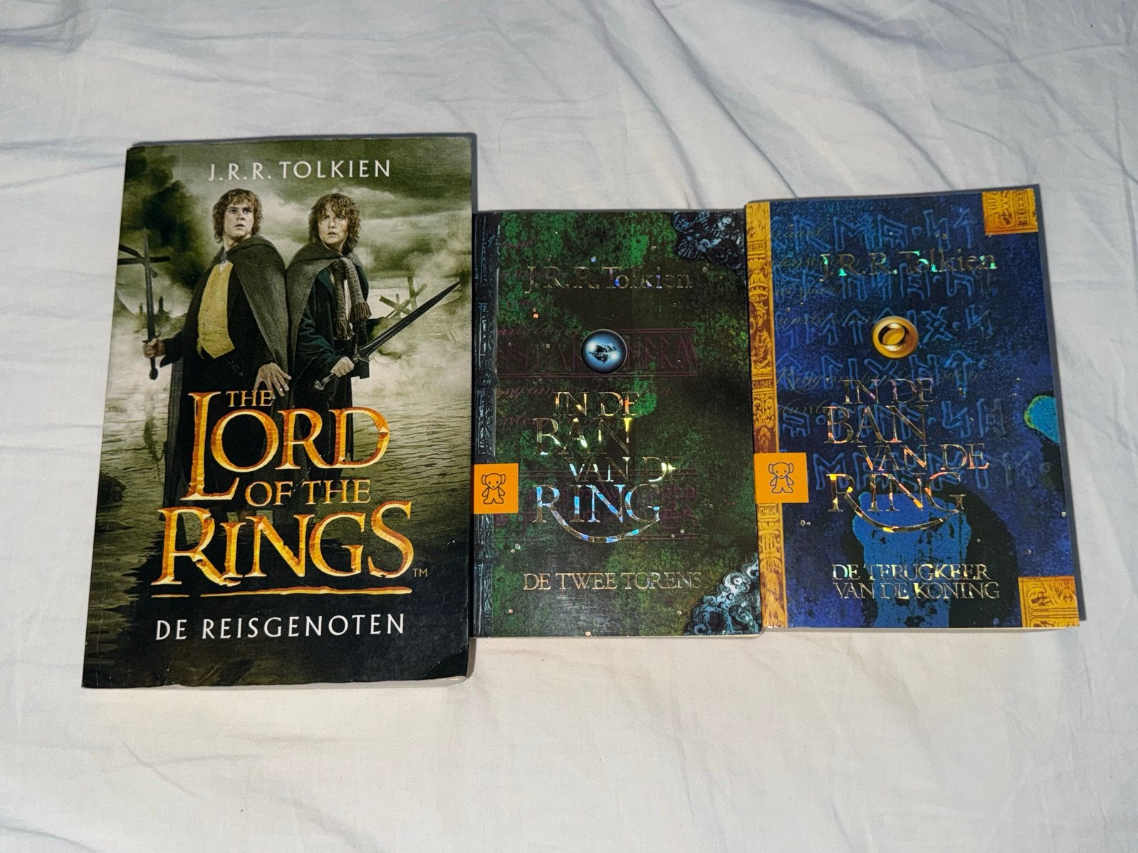 In de Ban van de Ring - Complete Trilogie J.R.R. Tolkien, Boeken, Ophalen of Verzenden, Zo goed als nieuw