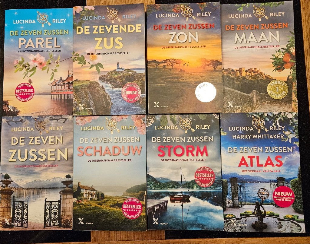 7 zussen alle 8, Boeken, Ophalen of Verzenden, Zo goed als nieuw, Lucinda Riley