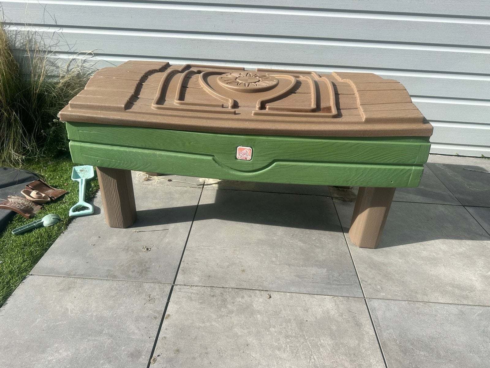 Step2 Zand en Watertafel met Deksel, Ophalen of Verzenden, Gebruikt