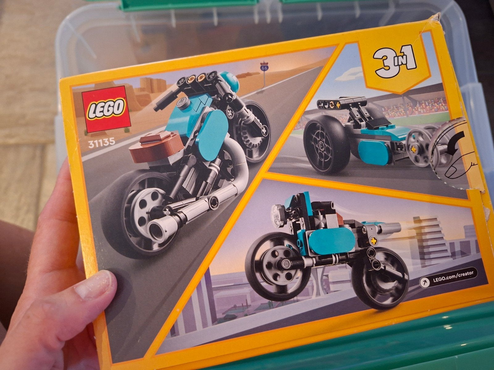LEGO Creator 31135 Vintage Motorfiets 3-in-1, Ophalen of Verzenden