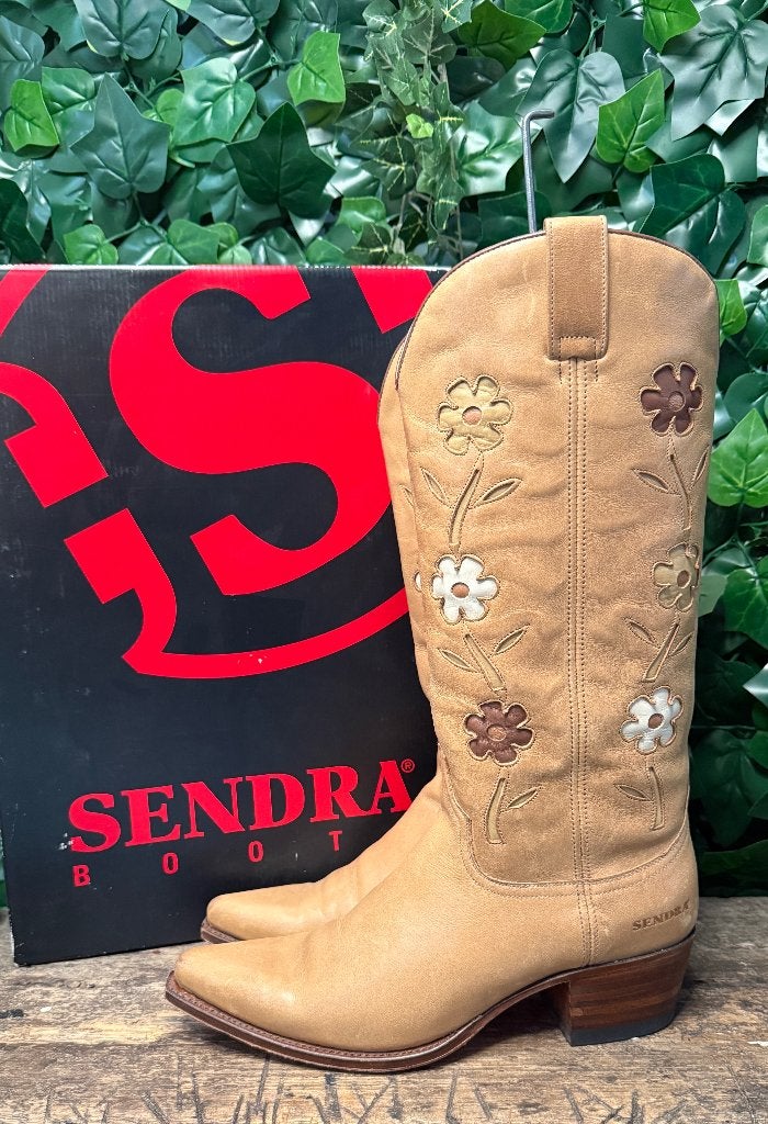 geweldig mooie flower laarzen van Sendra maat 41