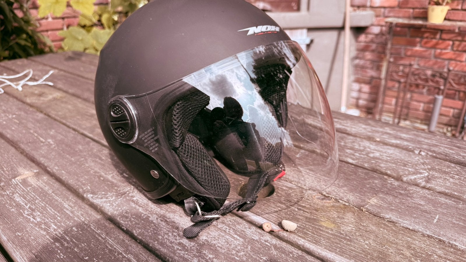 Scooter helm maat xs, Ophalen of Verzenden, Zo goed als nieuw, Extra small of kleiner