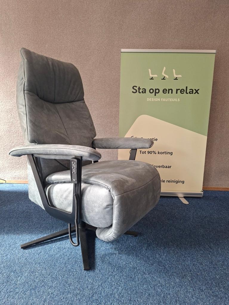 Sta-op-en-relax gespecialiseerde outlet van O/A meubelzorg, Huis en Inrichting, Fauteuils, Nieuw, Hoofdstraat 60 Schijndel, Ophalen of Verzenden