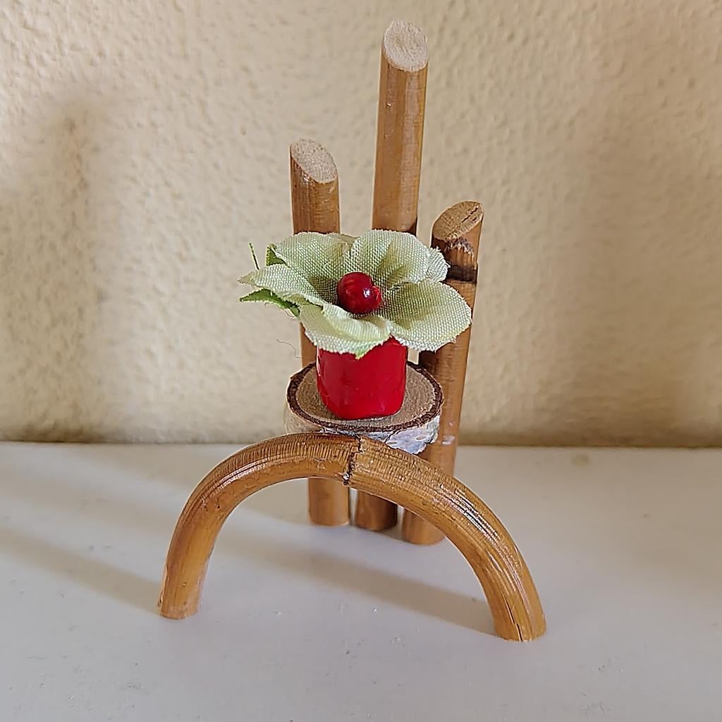 Plantenrekje miniatuur, Ophalen of Verzenden, Zo goed als nieuw, Poppenhuis