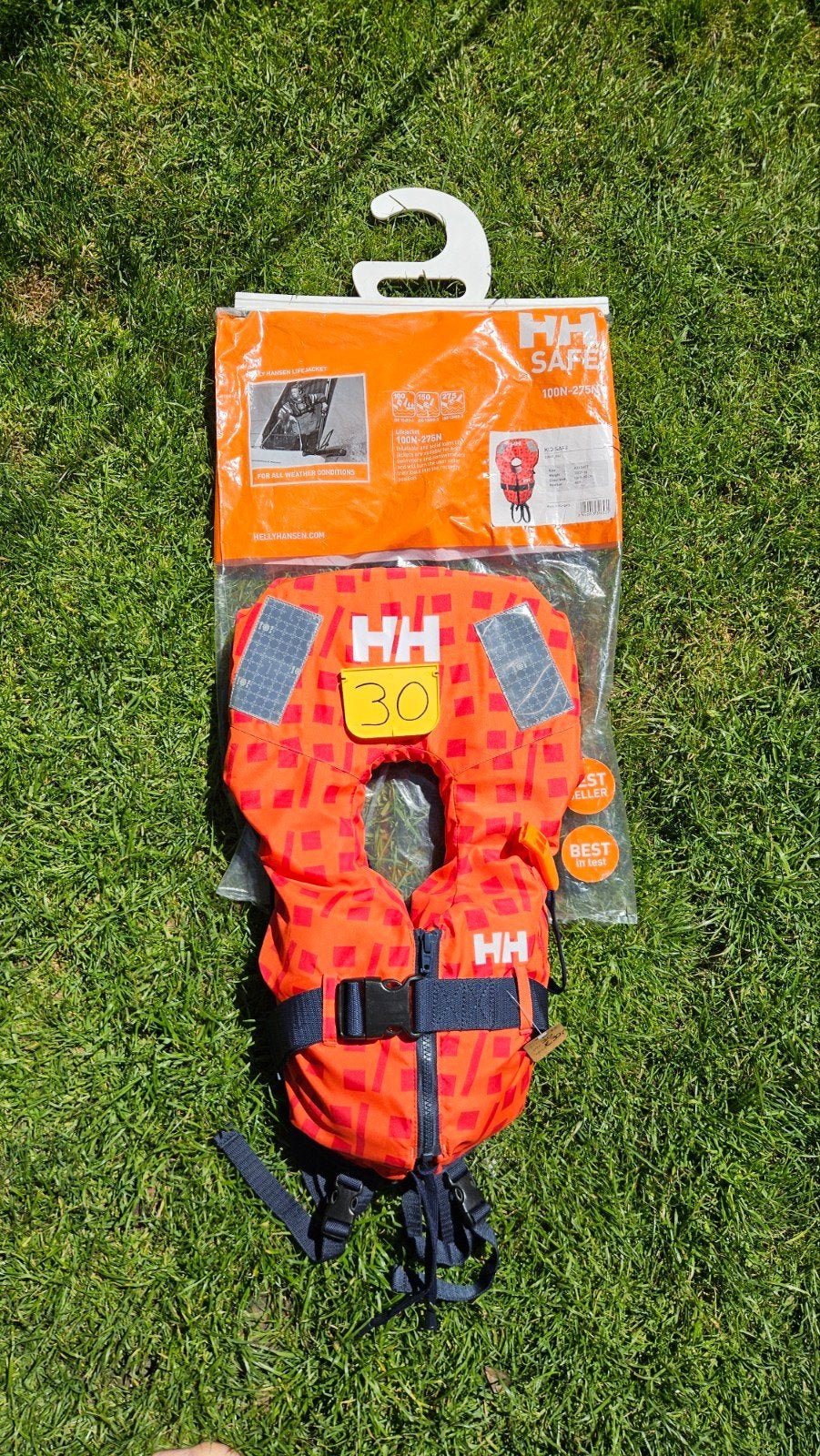 Helly hansen 10-25 kg reddingsvest, Ophalen of Verzenden, Zo goed als nieuw, Kind, Reddingsvest of Zwemvest