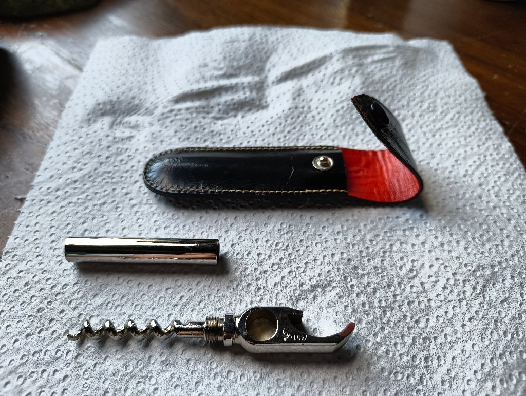 Prachtige antieke zilveren/stalen flesopener, Ophalen of Verzenden