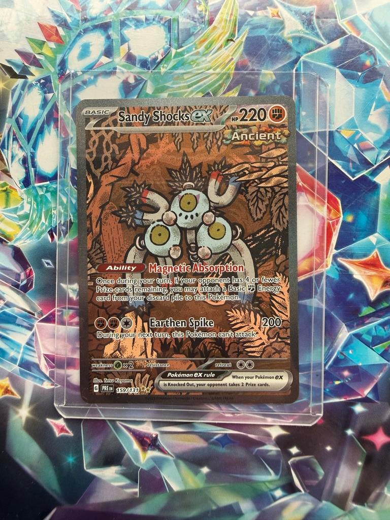 Sandy Shocks ex 159/131 Pokémon kaart, Hobby en Vrije tijd, Ophalen of Verzenden, Zo goed als nieuw, Losse kaart, Foil