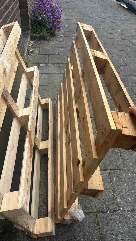 Pallets, Doe-het-zelf en Verbouw, Hout en Planken, Ophalen, Minder dan 25 mm, Zo goed als nieuw, Pallet