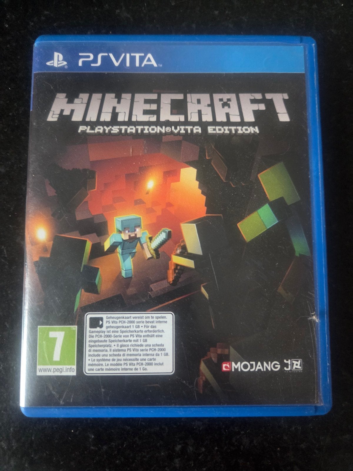 Minecraft PlayStation Vita Edition - Zo goed als nieuw, Ophalen of Verzenden