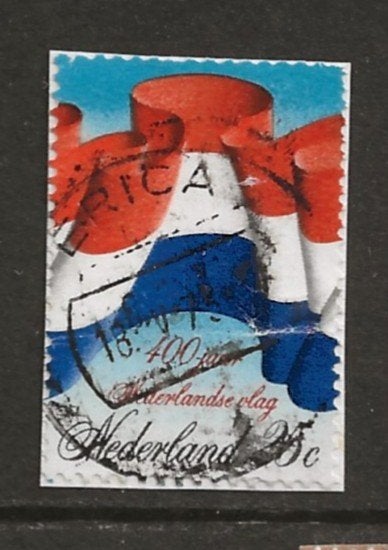S- Ned. gestempeld Erica 1975, Postzegels en Munten, Ophalen of Verzenden, Na 1940, Gestempeld