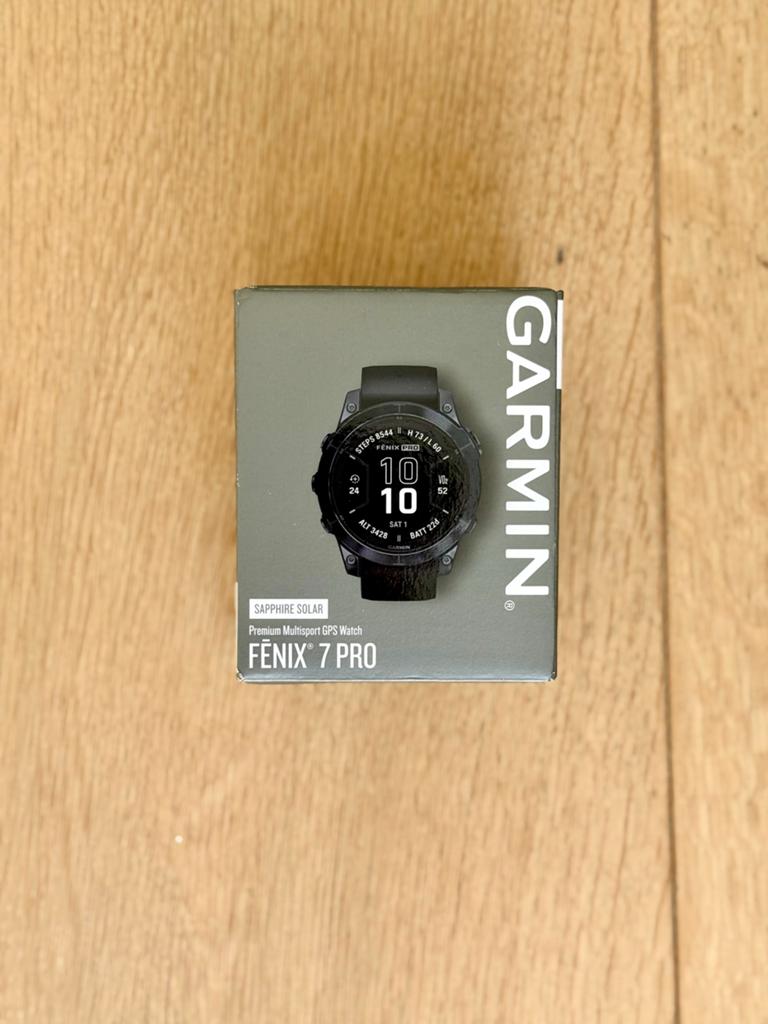 Garmin Fénix 7 Pro Sapphire Solar - Nieuw met garantie, Sieraden, Tassen en Uiterlijk, Sporthorloges, Afstand, Zwart, Nieuw, Ophalen of Verzenden