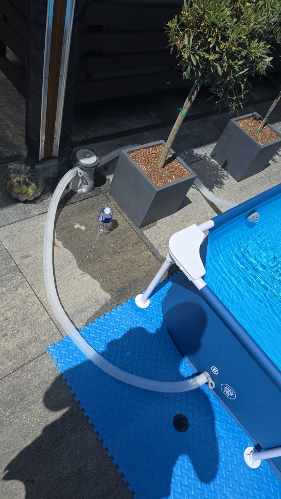 Zwembad, Tuin en Terras, Minder dan 80 cm, Ophalen of Verzenden, Zo goed als nieuw, Opzetzwembad