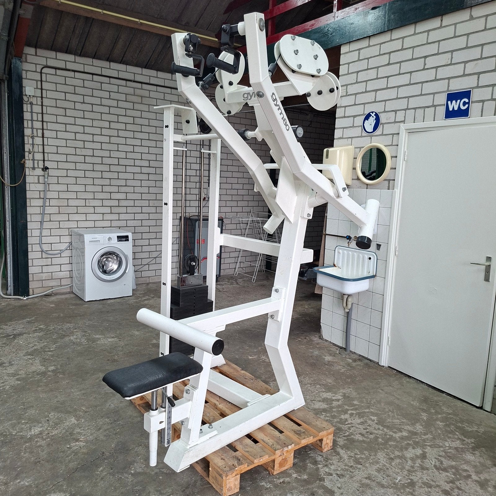Gym80 Diverging Lat Pulldown 150kg Stack, Sport en Fitness, Fitnessmaterialen, Ophalen, Zo goed als nieuw, Armen, Overige typen