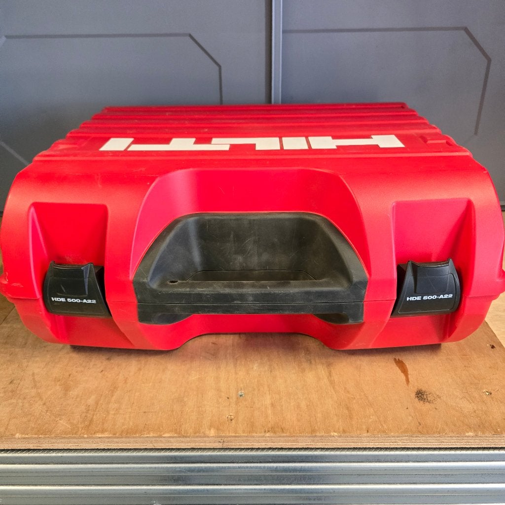 Hilti HDE500-A22 Accu Mortelspuit - Body in Koffer - ZGAN, Ophalen, Zo goed als nieuw, Kitspuit, Hilti