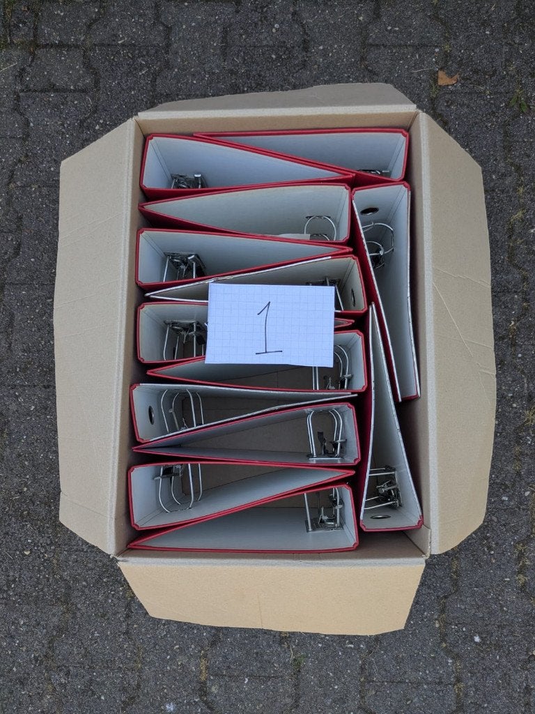Ordners & klappers (88 stuks), Ophalen of Verzenden, Gebruikt