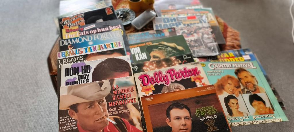 Vinyl lps , evnt, platenspeler/draaitafel, Ophalen, Gebruikt, Overige formaten, Overige typen