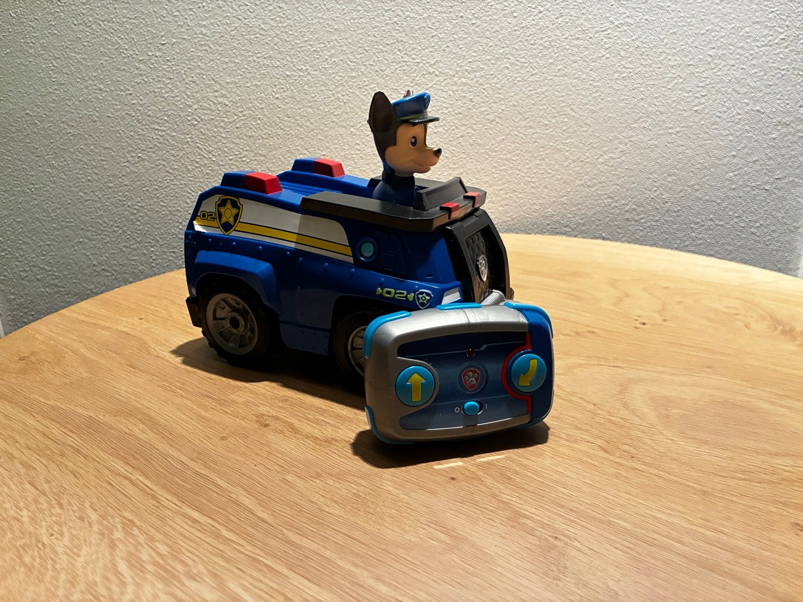 Paw Patrol Chase Afstandbestuurbare Politieauto, Kinderen en Baby's, Speelgoed | Speelgoedvoertuigen, Ophalen of Verzenden, Gebruikt